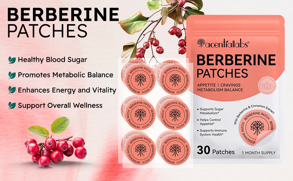 Metabolism & Appetite Balance Patch (Berberine + Cinnamon)
