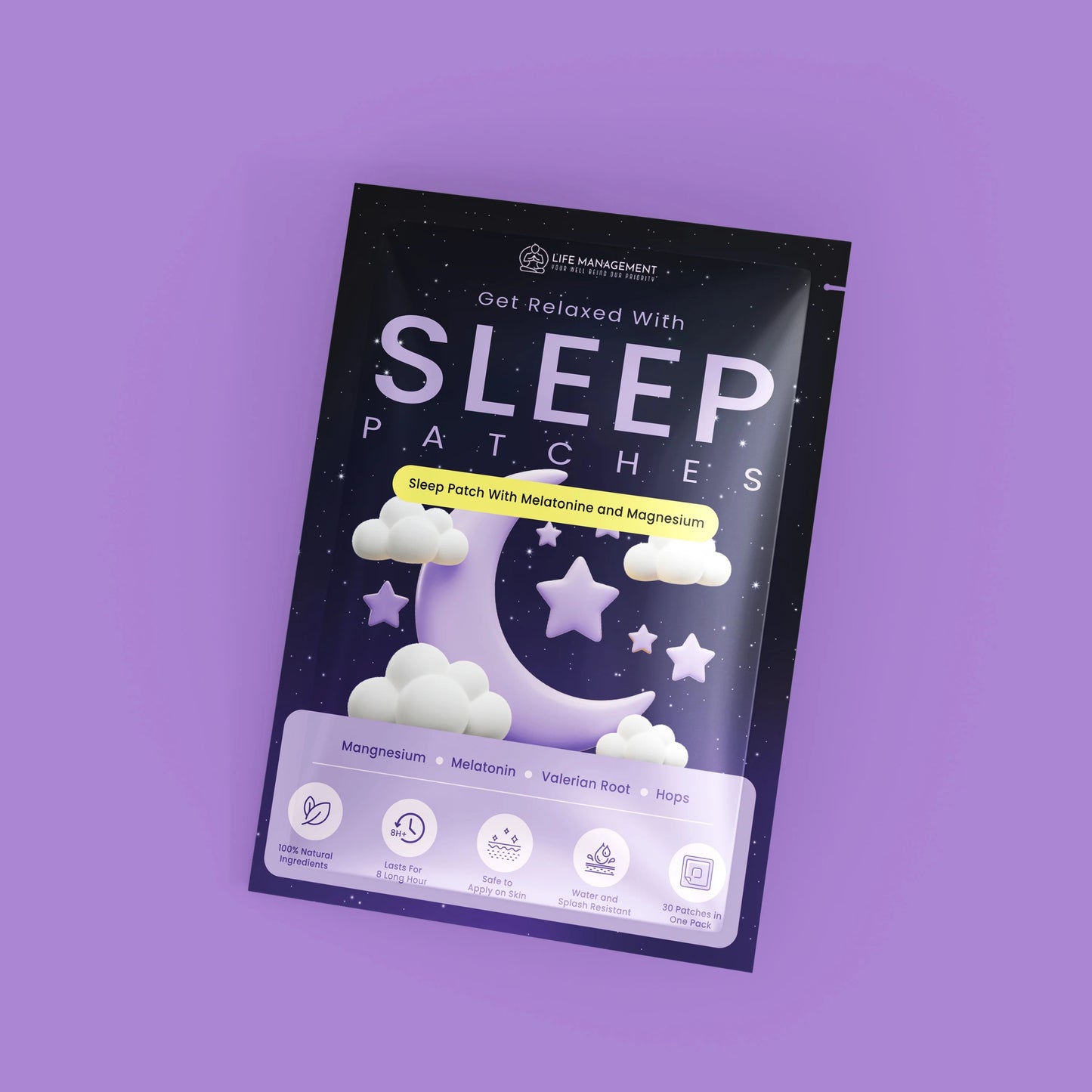 Sleep Patches with Melatonin & Magnesium